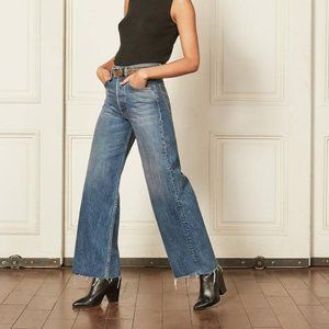 Boyish Jeans Wide Leg High Waisted The Charley